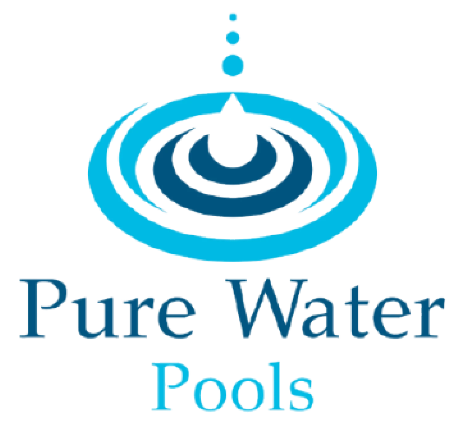 pure water pool logo